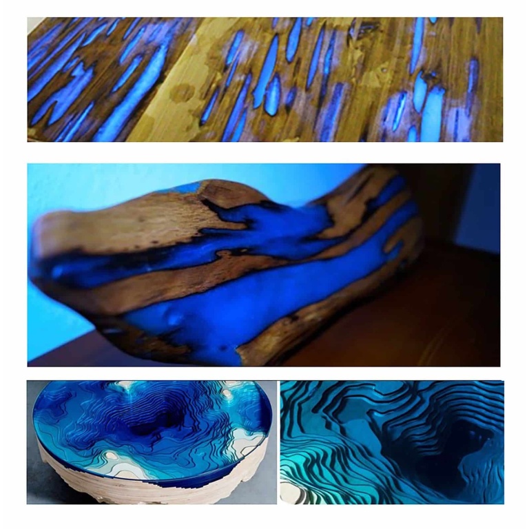 Pigmento additivo in polvere ultra fluorescente