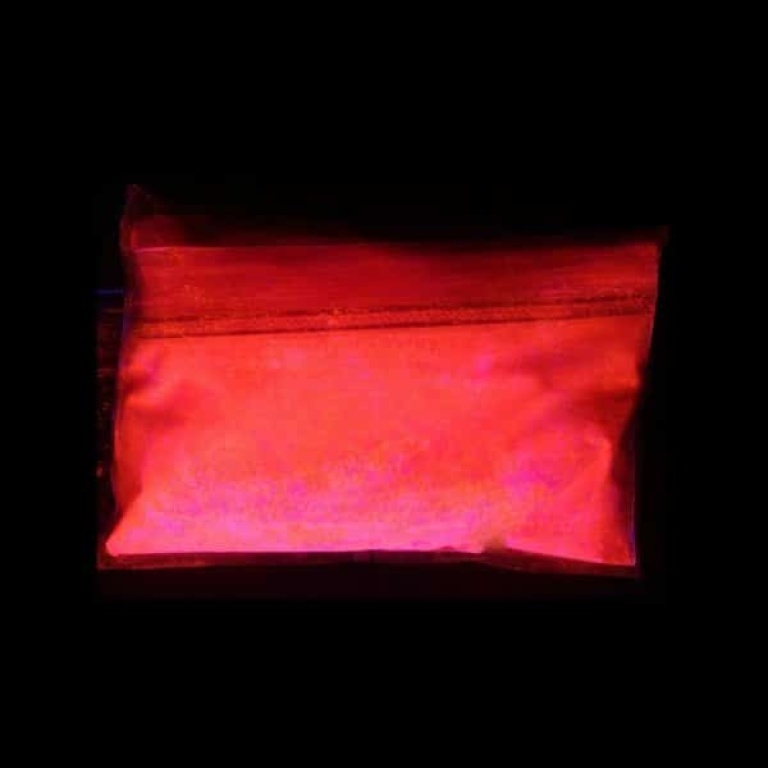 Pigmento additivo in polvere ultra fluorescente - ROSSO FLUO 20g