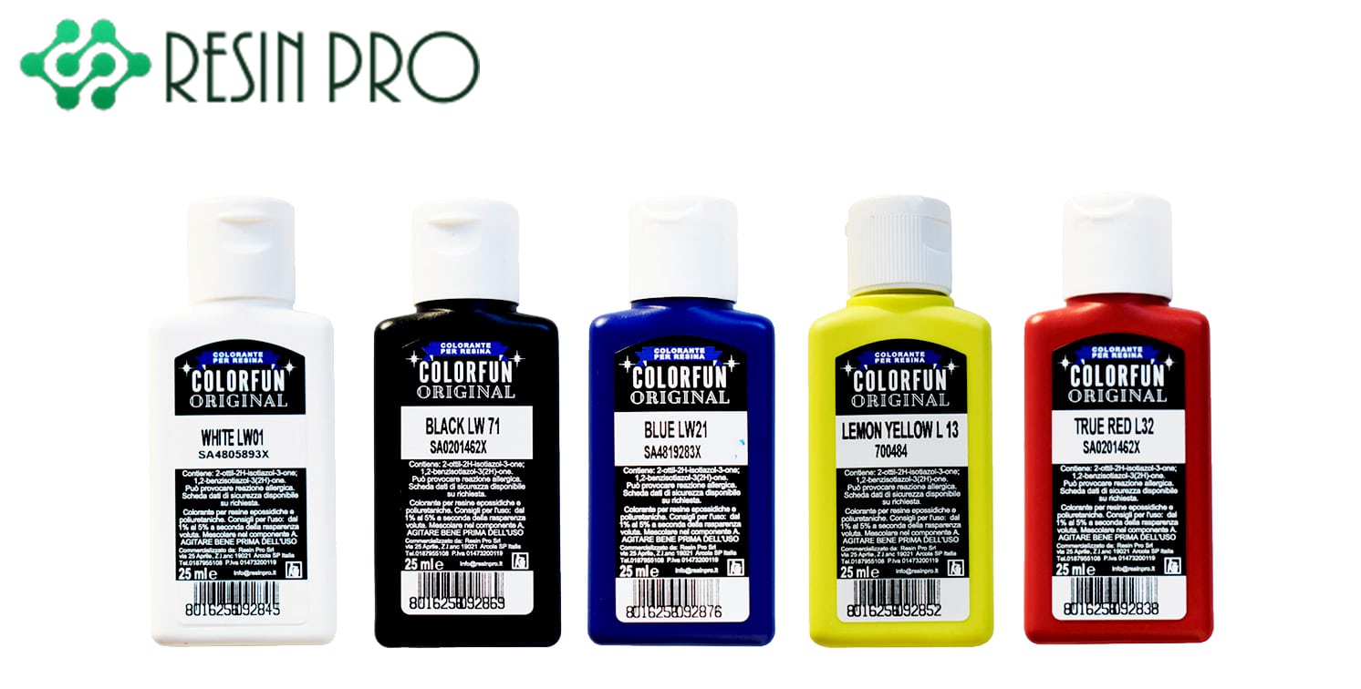 Set di paste coloranti per resine epossidiche - ResinPro
