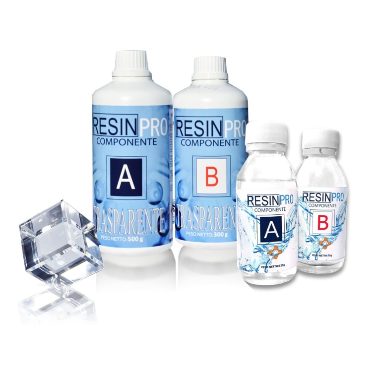 Set di Resina Atossica 800gr e 320gr per progetti DIY e artistici