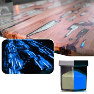 Pigmenti a base bianca visibili al buio - BLU 100 GR