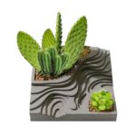 stampi in silicone vasi fiori cilindrici progetti - Italy