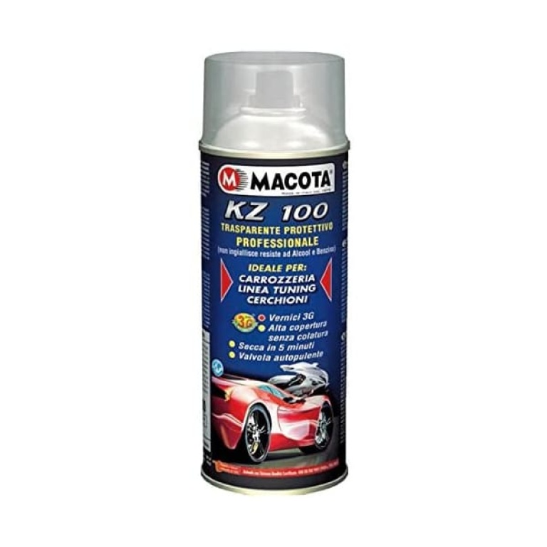 Trasparente Protettivo KZ100 spray Lucido Monocomponente (Multiuso) 400 ML
