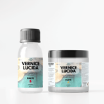 Vernice trasparente bicomponente lucida in vasetto