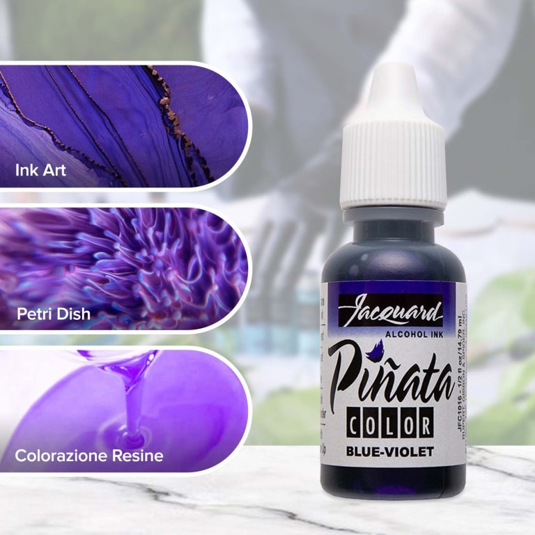 Inchiostro colorato Jacquard Piñata Effetto Esplosione - Blue Violet