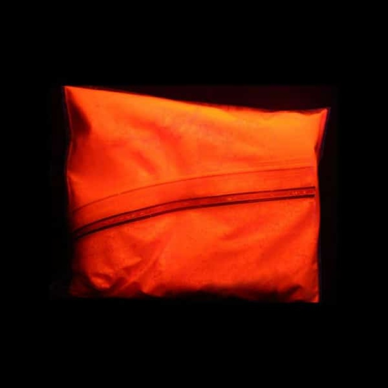 Pigmento additivo in polvere ultra fluorescente - ARANCIONE 100 GR