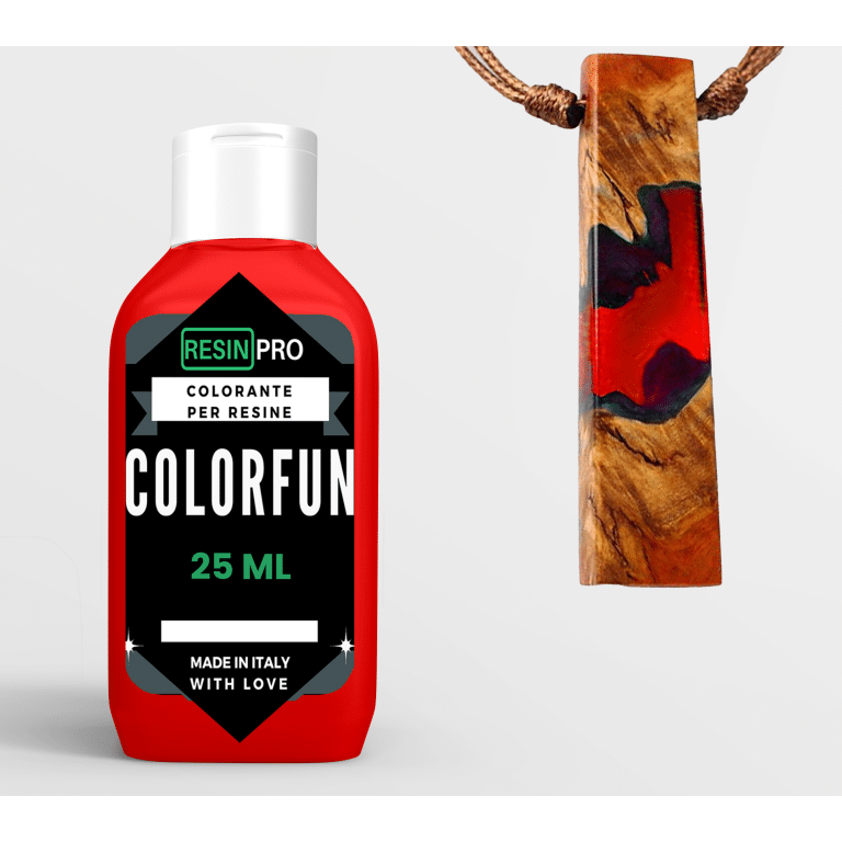 Pasta colorante ColorFun per Resina - Rosso (True Red)