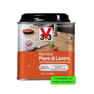 Vernice protettiva per piani da lavoro