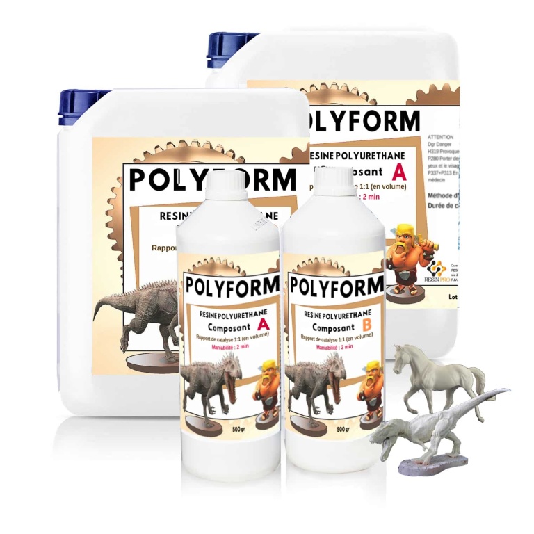 Polyform: Resina poliuretanica da colatura - 1 Kg