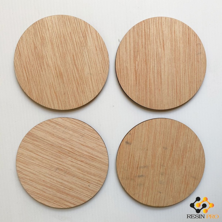 Set 4 Sottobicchieri Rotondi - diametro 10.5 cm