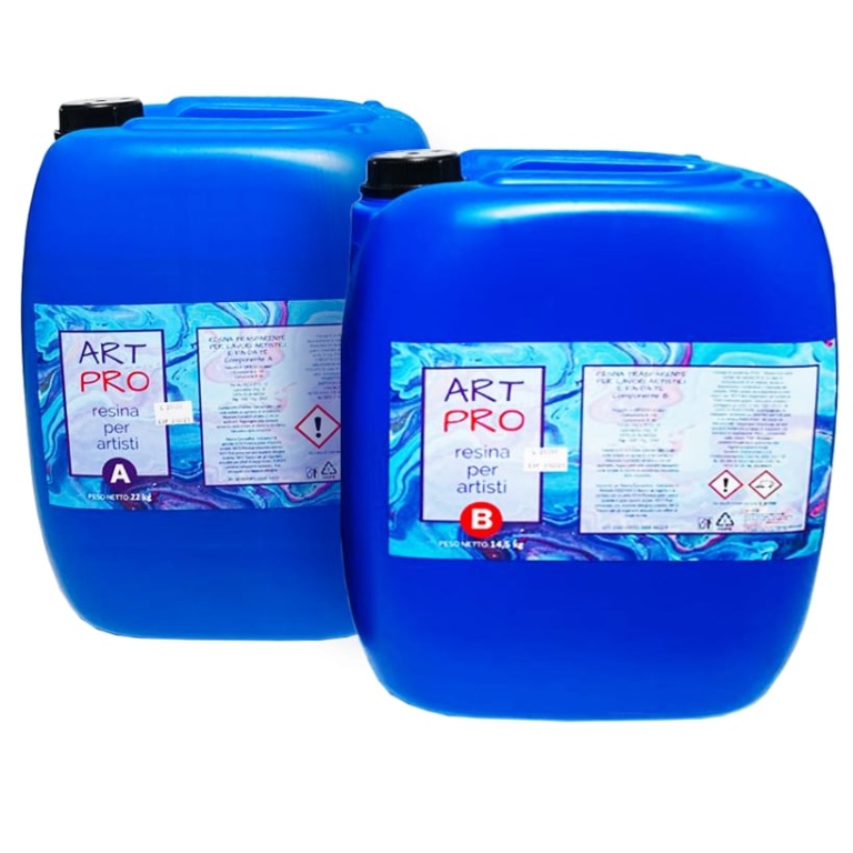 ART PRO - Resina epossidica trasparente per Artisti - 36.5 KG