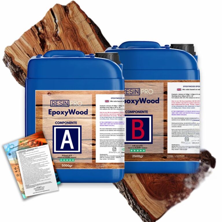 EpoxyWood: Resina Epossidica per Legno - 7.5 KG