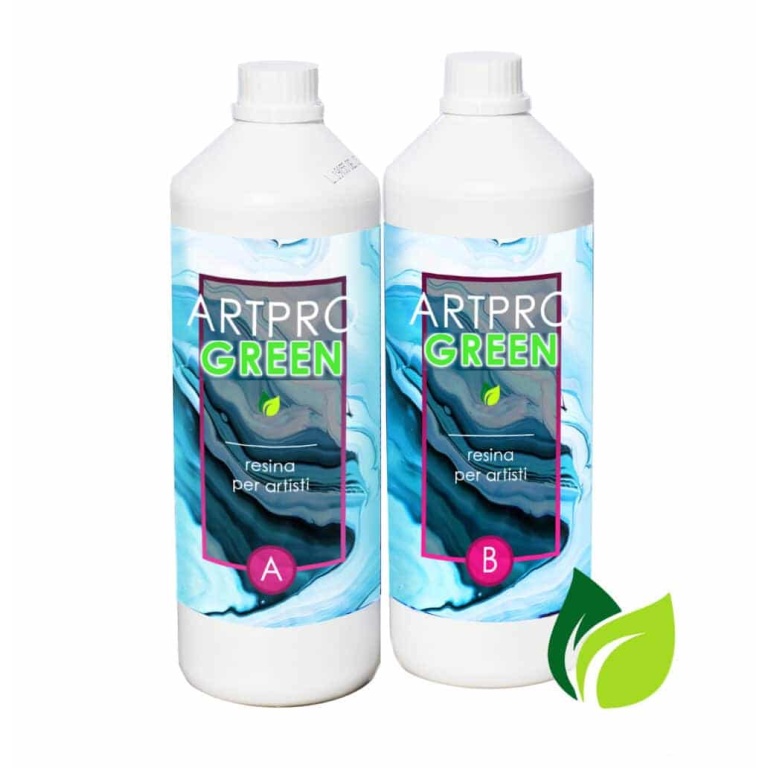 Art Pro Green: Resina trasparente con componenti biologici - 1.66 KG