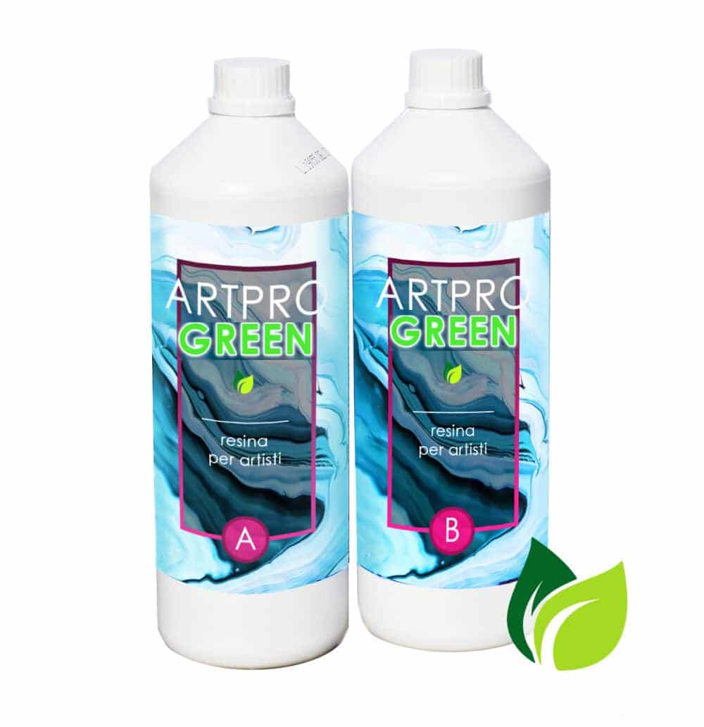 Art Pro Green: Resina trasparente con componenti biologici