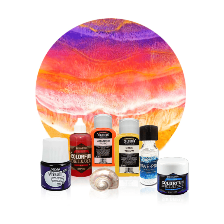 Kit Ocean Sunset: pigmenti per ricreare l'effetto onda