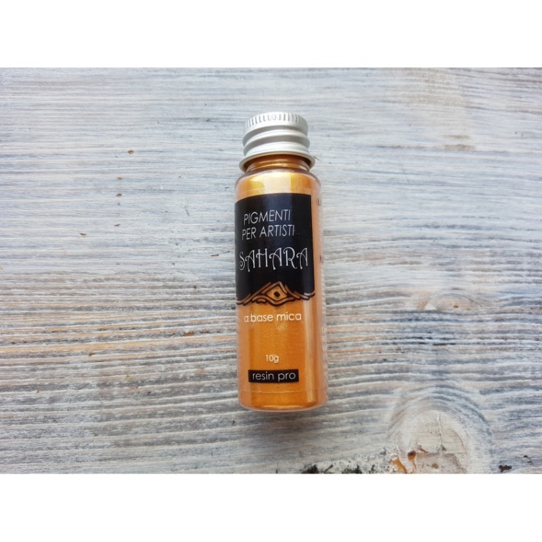 SAHARA - Pigmento Metallico per Resine - GOLD 10 gr