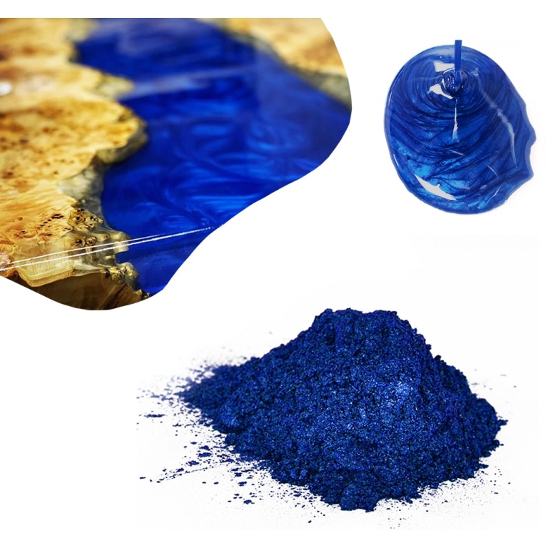 SAHARA - Pigmento Metallico per Resine - BLU 100 gr