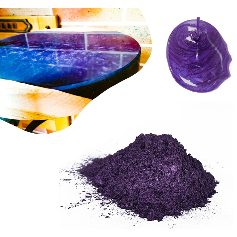 SAHARA - Pigmento Metallico per Resine - VIOLA 10 gr