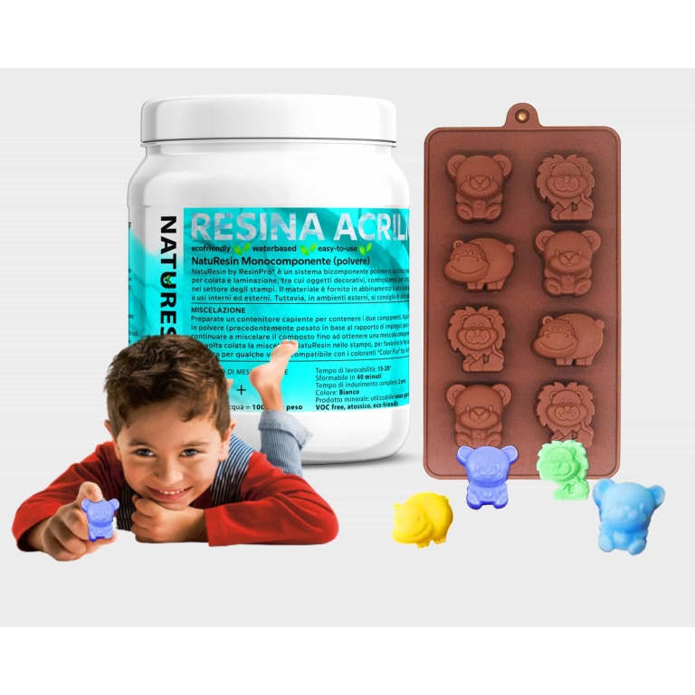 NatuResin - Kit per creare giochi per bambini in Resina