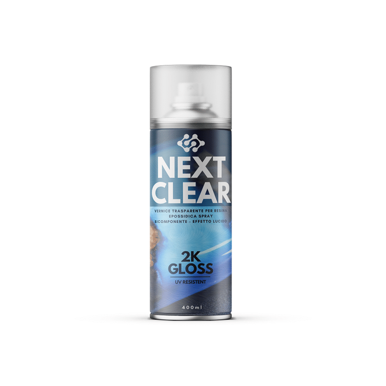 NextClear Lucido - Vernice lucida trasparente in spray