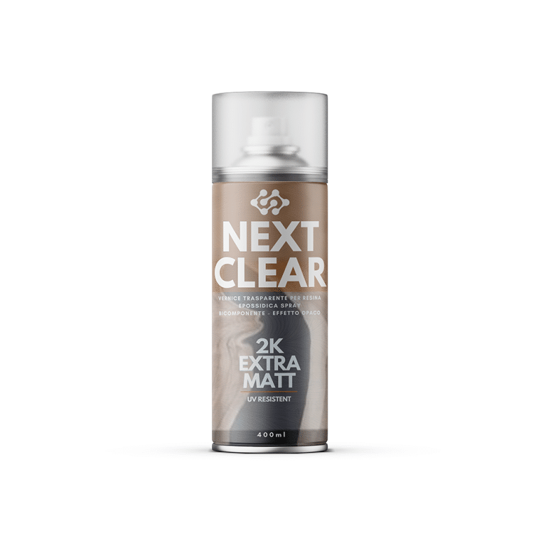 NextClear Opaco - Vernice opaca trasparente in spray