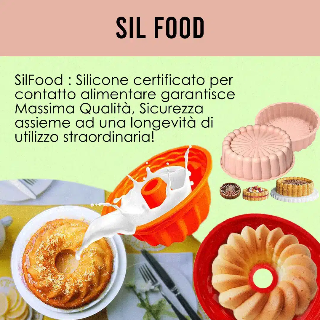 SIL FOOD Silicone per stampi alimentari - Crea anche in Cucina!