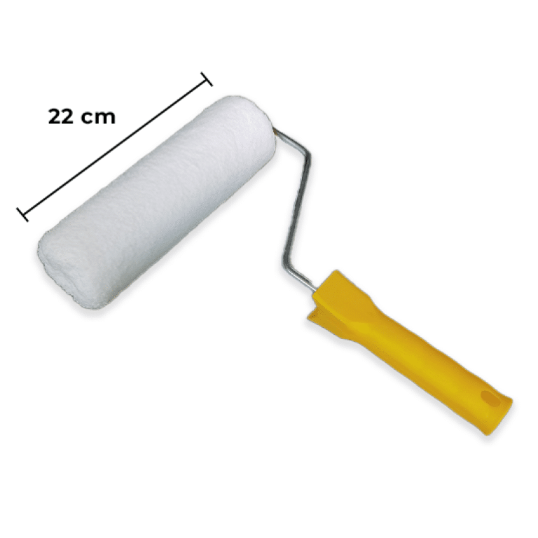Rullo di spugna per pavimenti e rivestimenti in resina: uniformità e perfetto livellamento - 22 cm