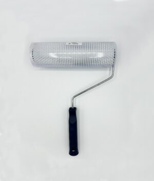 Rullo ad aghi anti-bolle per resinatura di superfici e pavimenti - Grande 23cm