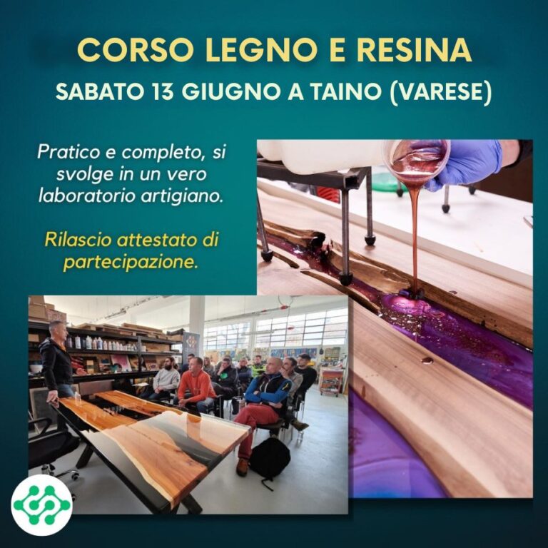 Resin Pro Academy -  Tavoli in resina from zero to Pro