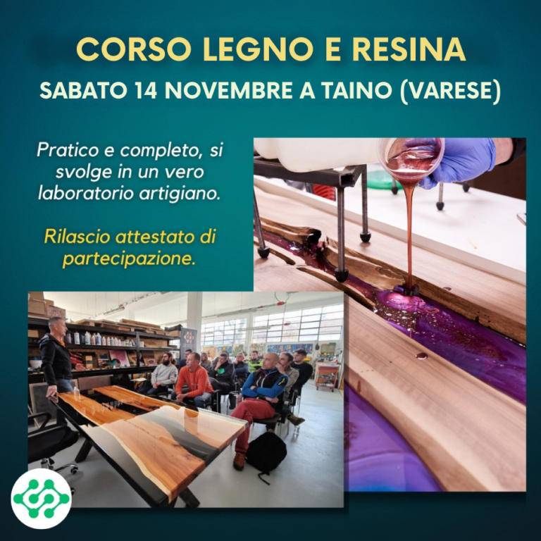 Resin Pro Academy -  Tavoli in resina from zero to Pro