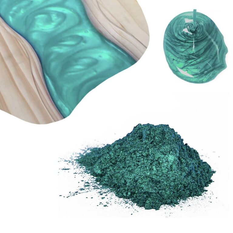SAHARA - Pigmento Metallico per Resine - TURCHESE MENTA 100 gr