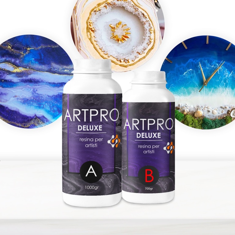 ART PRO DELUXE Resina epossidica trasparente ad Alta Densità