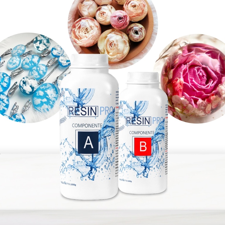 LIQUIDISSIMA - Resina Epossidica trasparente atossica - Colate senza micro-bolle d'aria!
