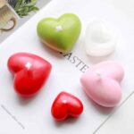 Stampo per sapone a forma di cuore 4.5x5