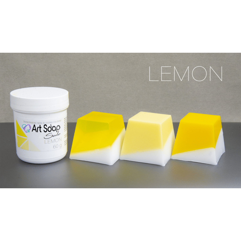ColorSoap - La gamma di coloranti per saponi artigianali ArtSoap -  Lemon, 30gr