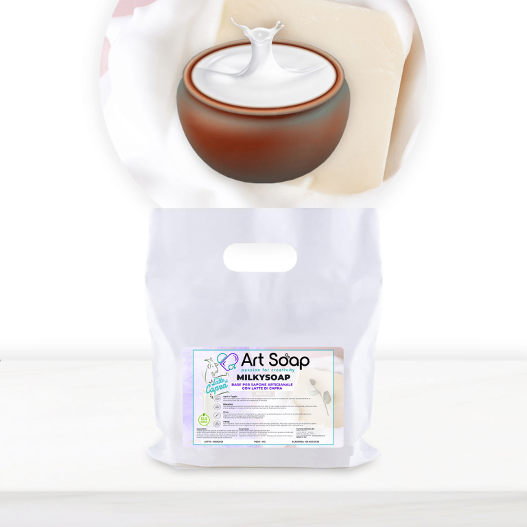 MilkySoap  - La Base per Saponi Artigianali al Latte di Capra di Soap Art