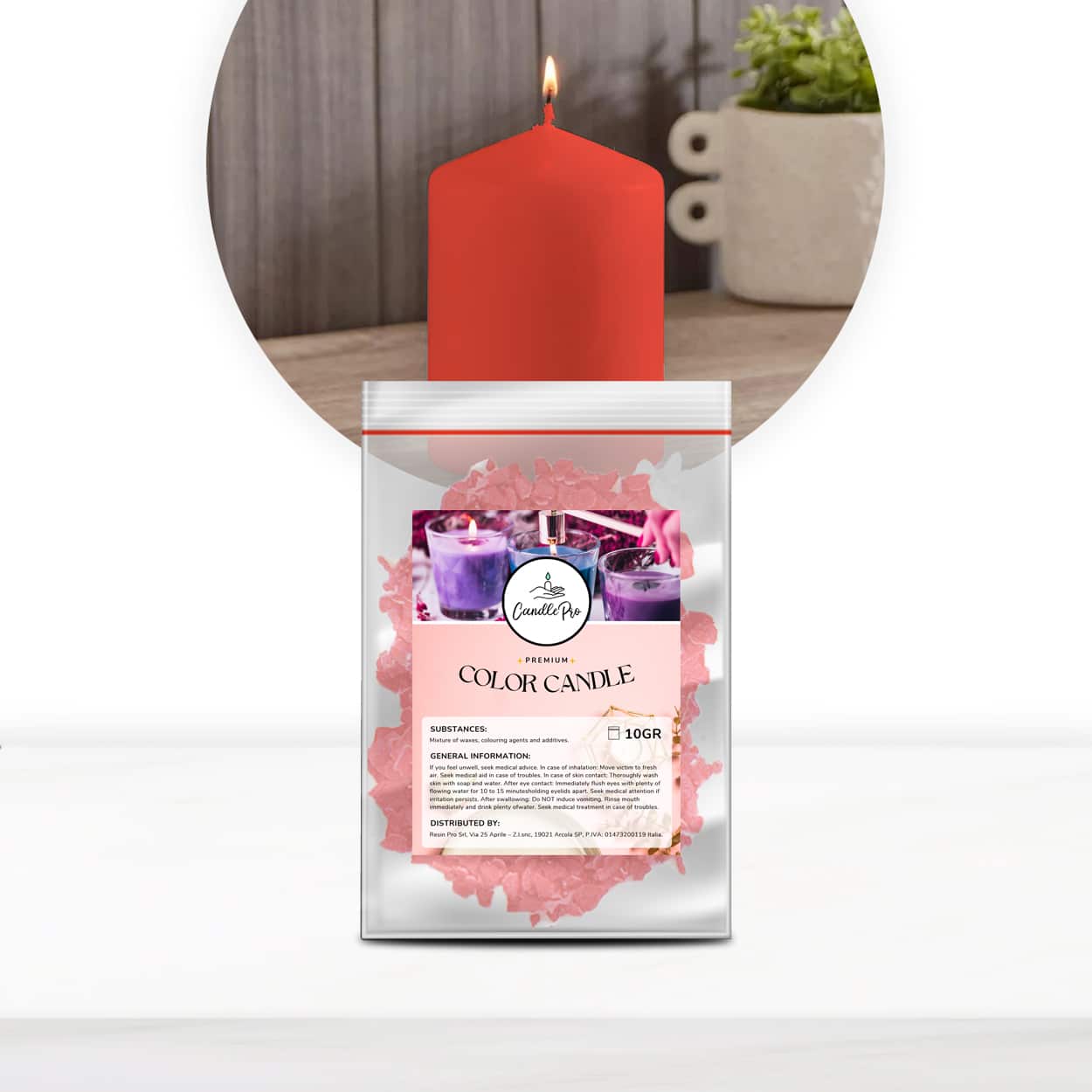 Coloranti per Candele, Cere e Paraffine! ColorCandle: