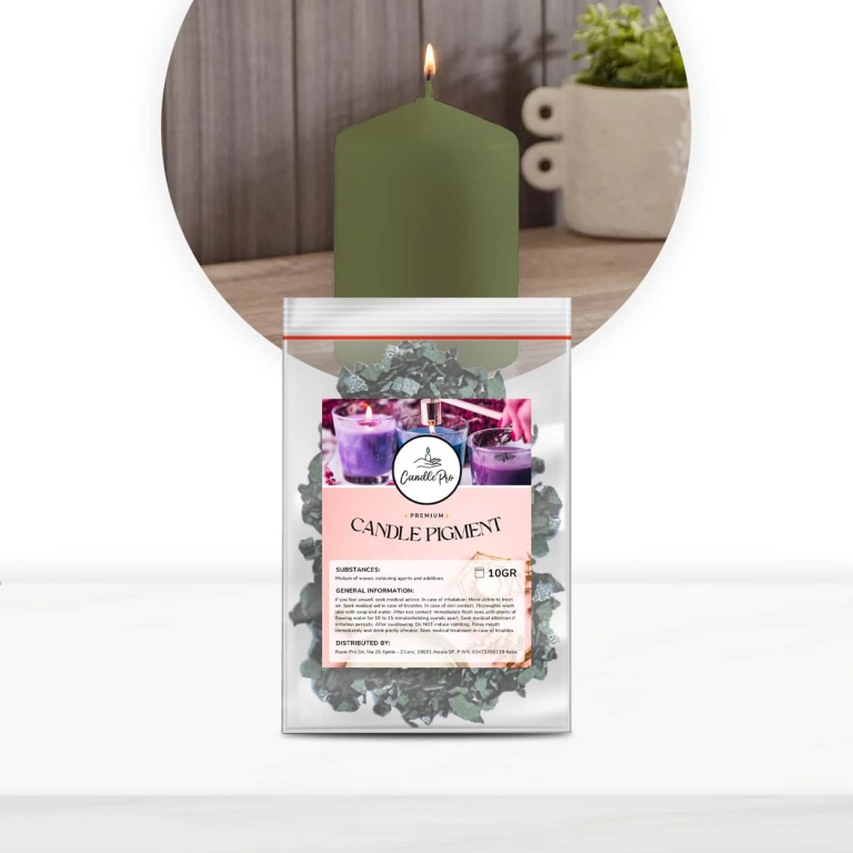 Coloranti per Candele, Cere e Paraffine! ColorCandle: - Verde Scuro