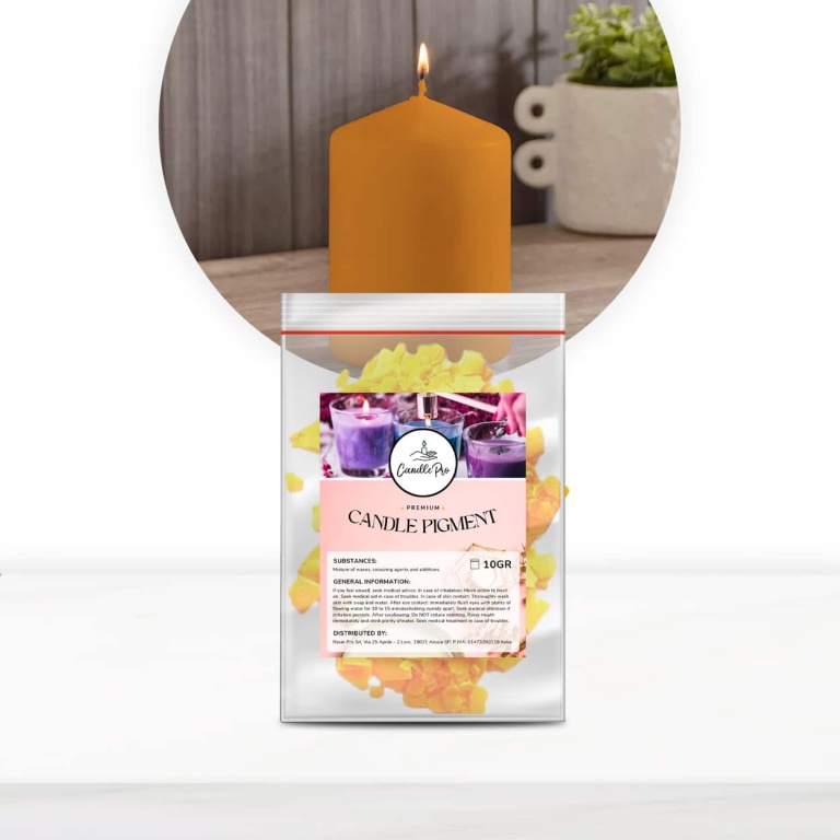 Coloranti per Candele, Cere e Paraffine! ColorCandle: - Arancione