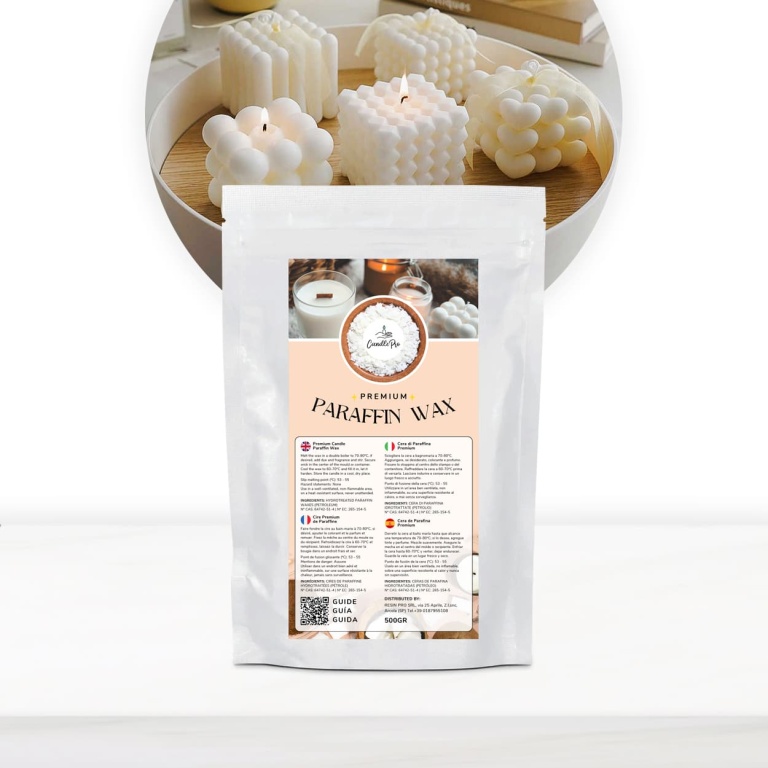 Pure Glow: Cera di Paraffina per le Candele Artigianali!