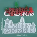 Stampo BUON NATALE per decorazioni natalizie fai da te