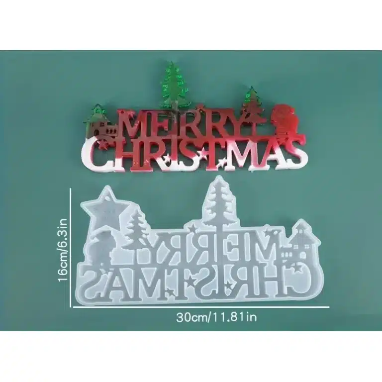 Stampo BUON NATALE per decorazioni natalizie fai da te
