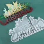 Stampo BUON NATALE con cervo per Decorazioni natalizie fai da te