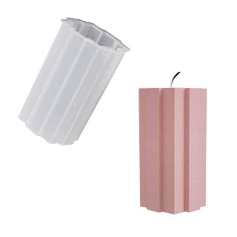 Stampo in silicone - Candela Colonna di Luce CandleMold