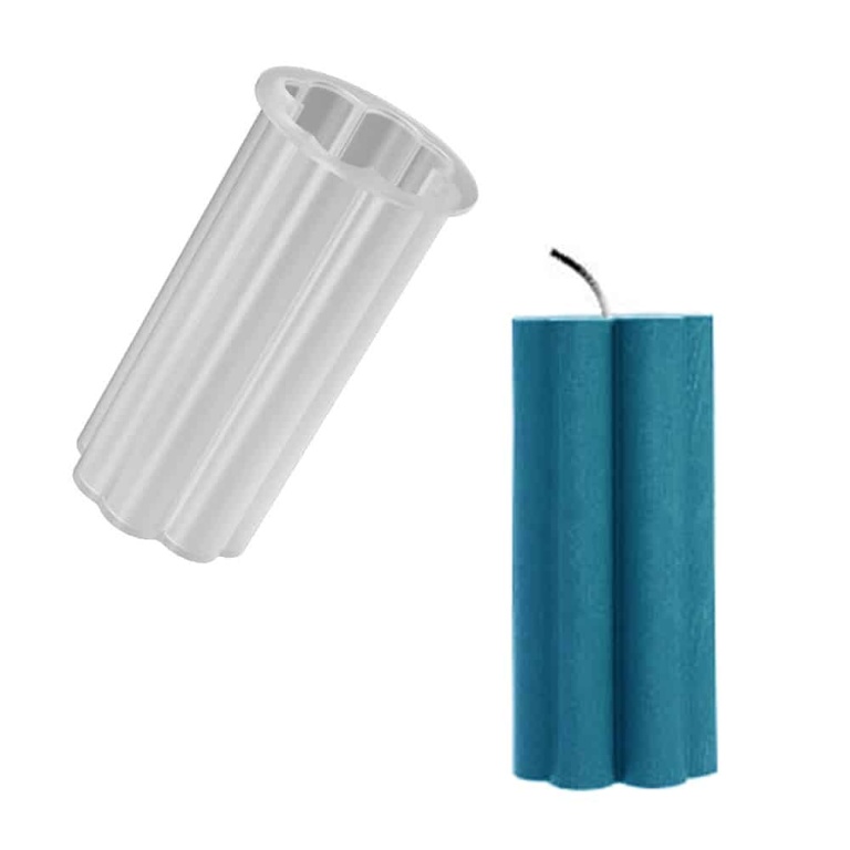 Stampo in silicone - Candele Quadrifoglio CandleMold