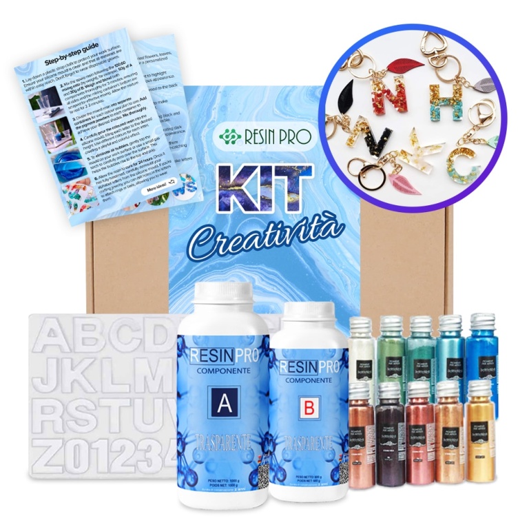 Portachiavi in Resina - Kit completi fai da te