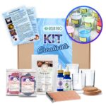 Candele Artigianali (KIT COMPLETO + BICCHIERI) - Kit completi fai da te