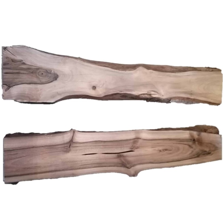 2 ASSI DI NOCE SPAGNOLO 120-130CM X 4,5CM DI SPESSORE – Crea il tuo primo tavolo River
