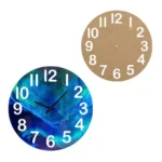 D. 40 Pannello in MDF per Orologio da Parete in Resina "Numeri"