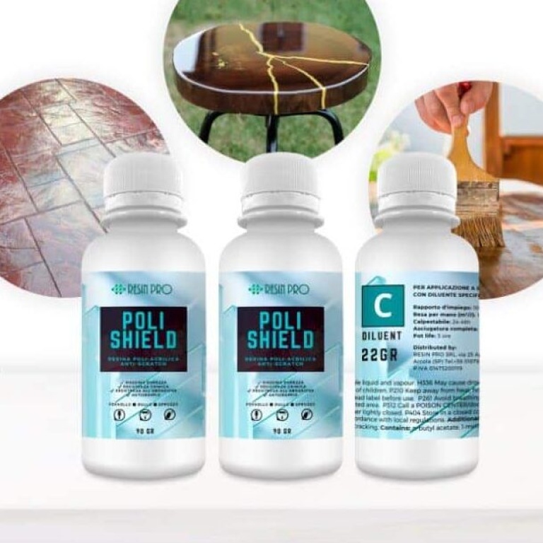 POLISHIELD - Vernice bicomponente poliuretanica antigraffio